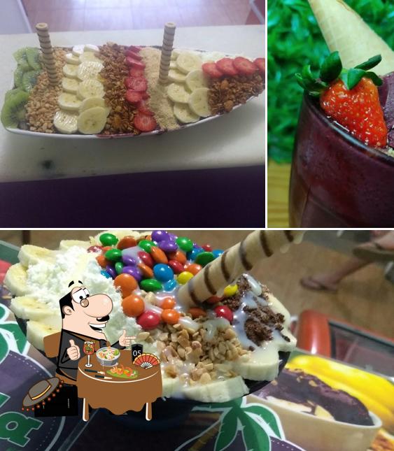 Mousse de chocolate em Villa do açaí