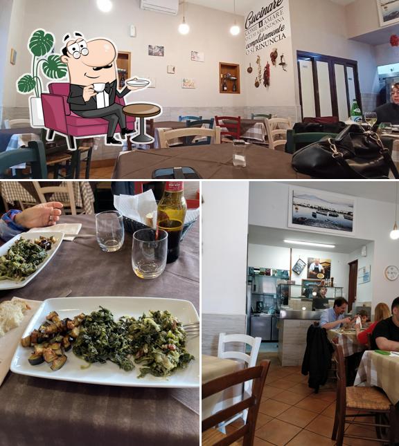 Gli interni di Antica Trattoria PP2