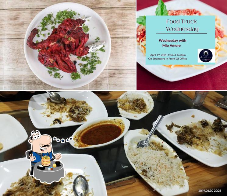 The restaurant's food and interior