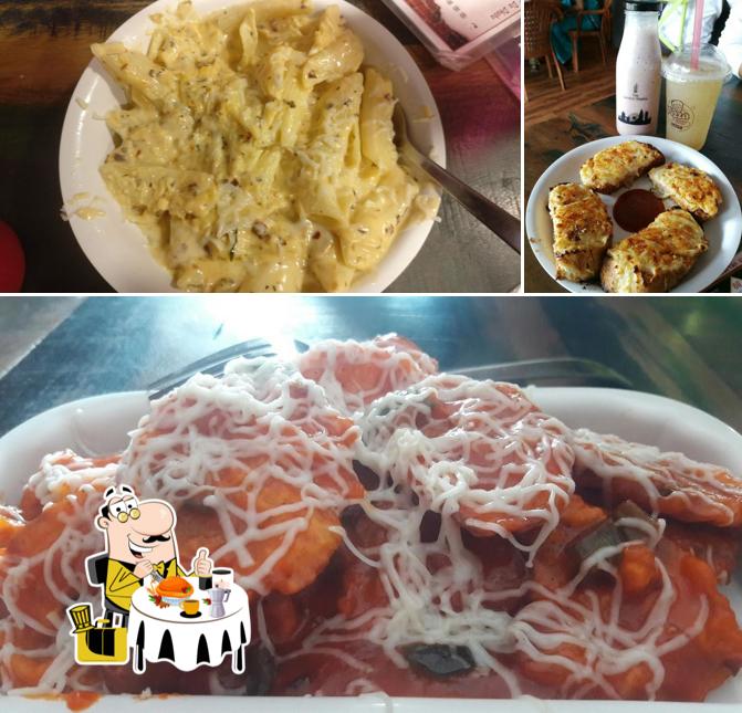 Food at PIZZA DA DHABA & THE LONDON SHAKES