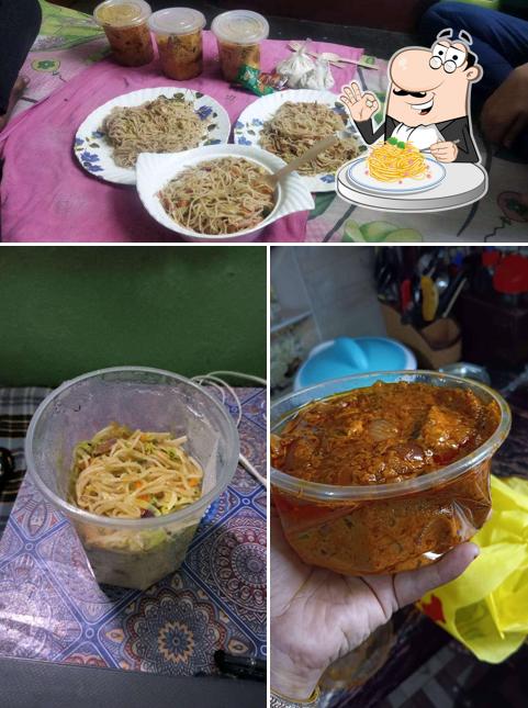 Spaghetti carbonara at Pahwa Restaurant