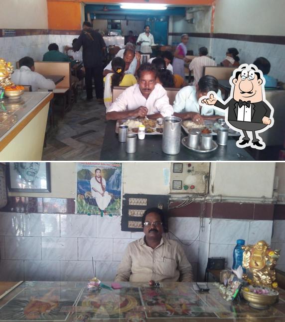 The interior of Hotel Jyothi