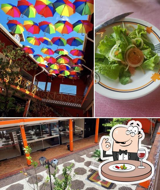 Entre diversos coisas, comida e exterior podem ser encontrados a Nova Casa da Picanha