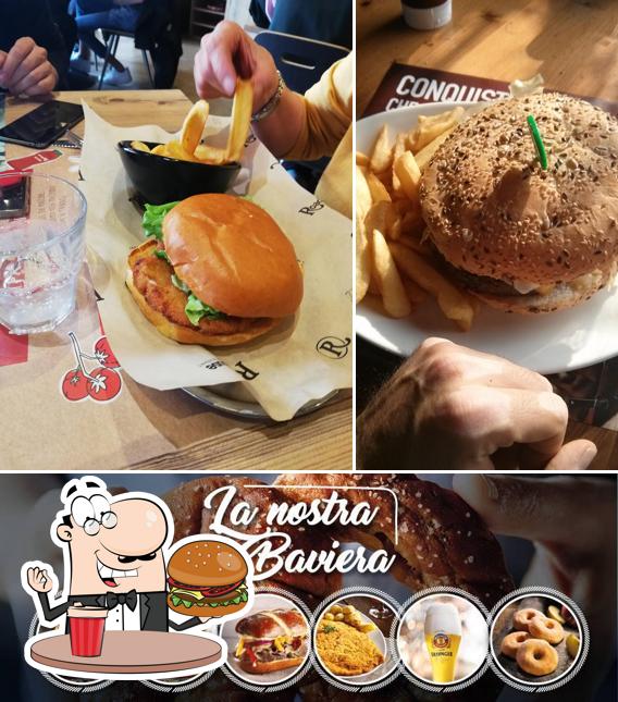 Prova un hamburger a ROADHOUSE RESTAURANT CORSICO