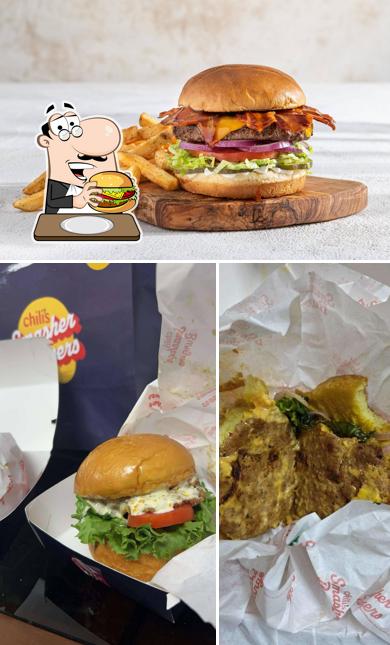 Try out a burger at Smasher Burgers By Chili's