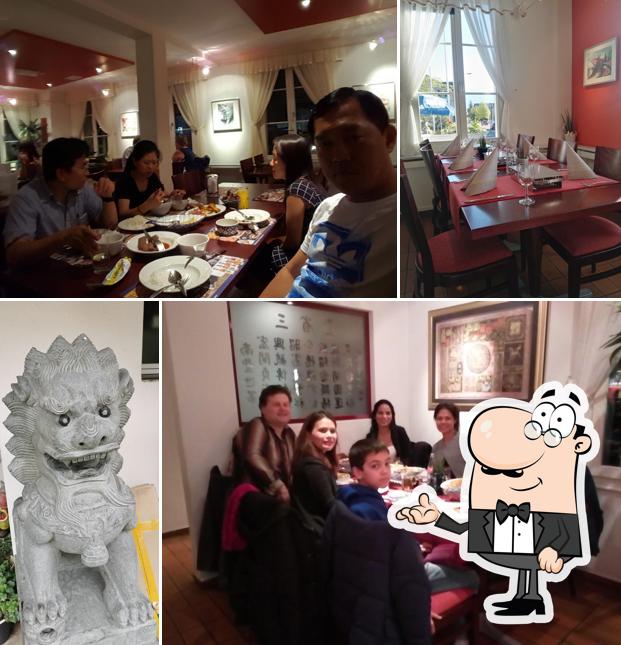 Gli interni di Zum Adler