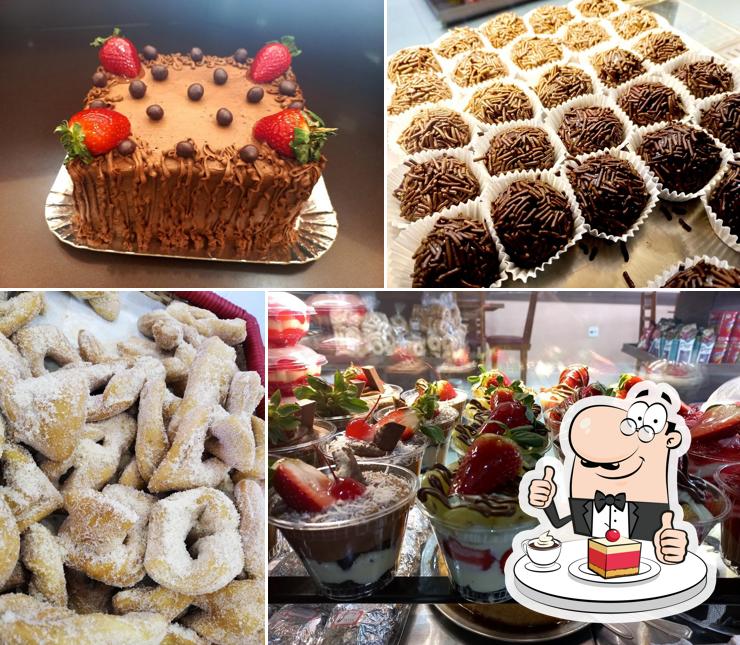 Não esqueça de pedir uma sobremesa no Panificadora Bonfim