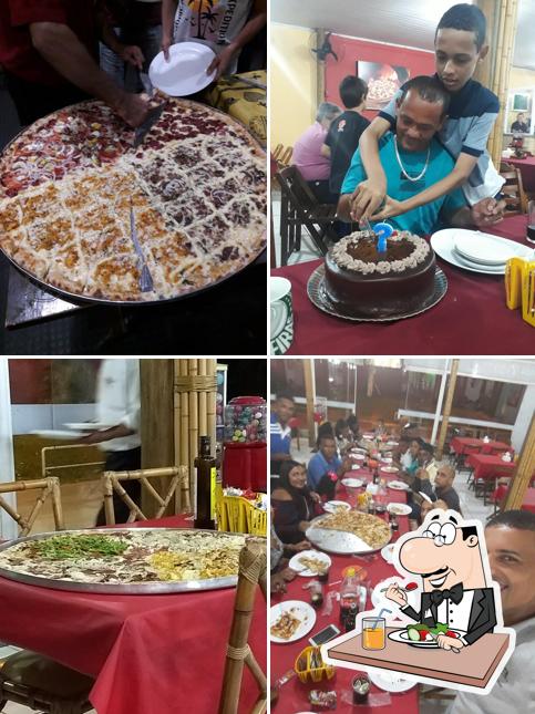 Comida em Cabana da Pizza