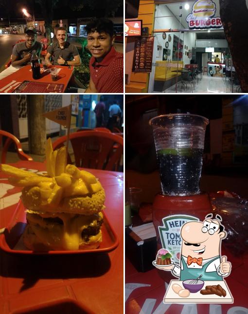 Chef Burger oferece uma gama de sobremesas