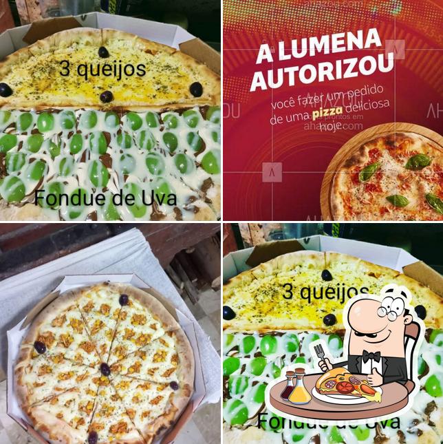 Escolha pizza no TOCA DO URSO