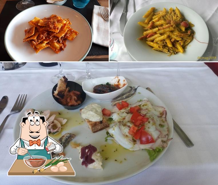 Ravioli al Vecchia Osteria San Rocco