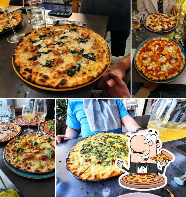A Pizza & Bolle - La Romana, puoi ordinare una bella pizza