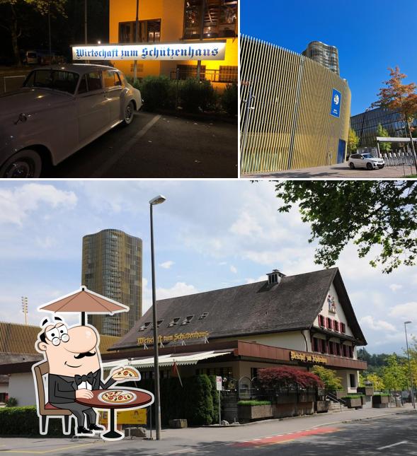 Gli esterni di Schützenhaus