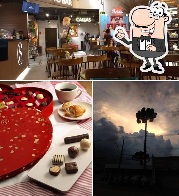 O interior do Cacau Show - São Braz