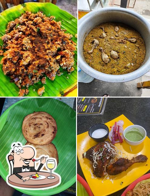 Food at Dosthu thoothukudi parotta