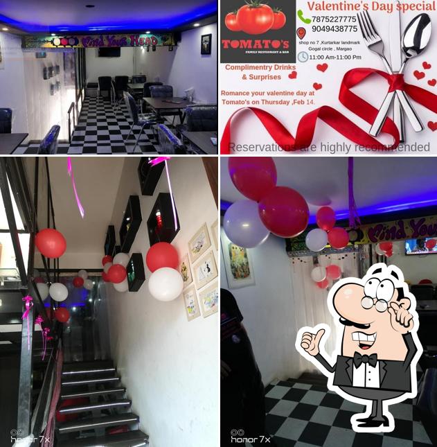 The interior of Green Leaf