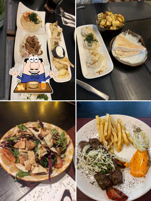 Comida em Le Mir Comida Arabe