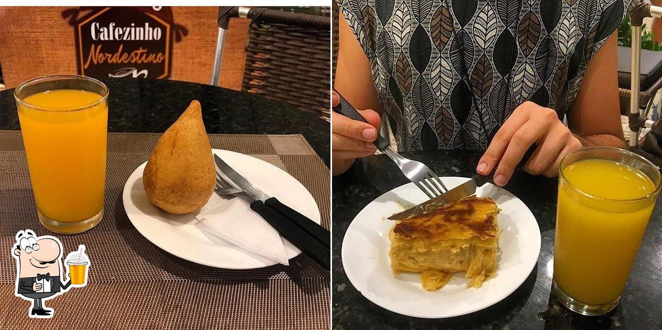 Desfrute de uma bebida no Café Nordestino