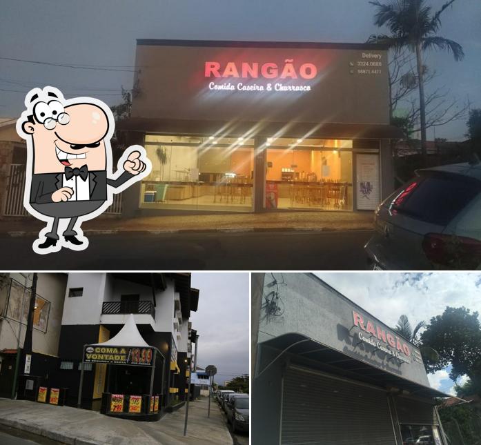 O exterior do RANGÃO Self-Service c/ Churrasco, Marmitex e Delivery