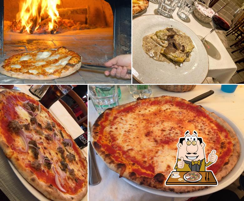 Scegli una pizza a Trattoria di Cagnano