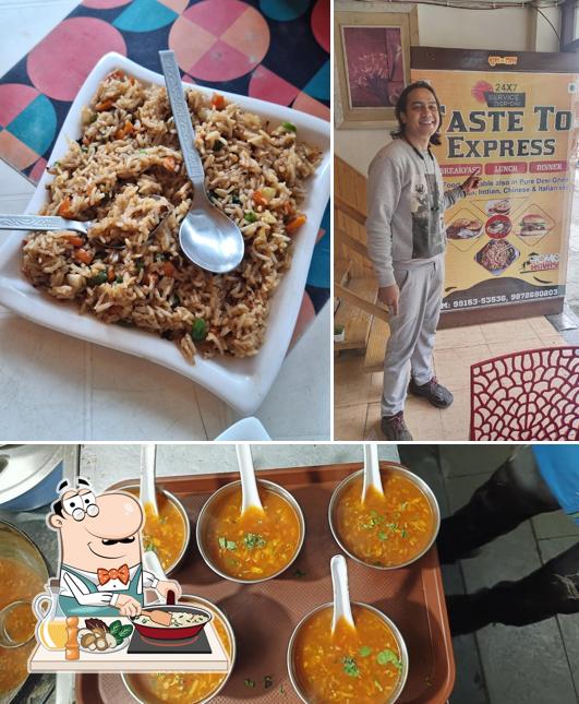 Fried rice at Taste to express