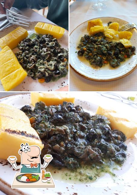 Polenta al Trattoria Corte Rossa