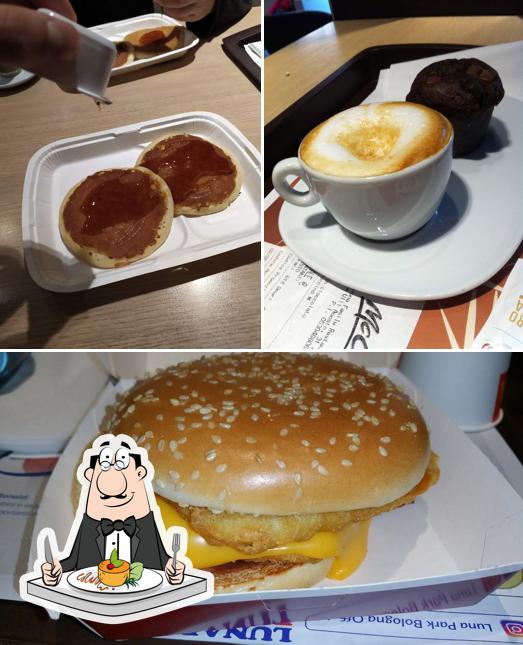 Cibo al McDonald's Bologna VIII Agosto