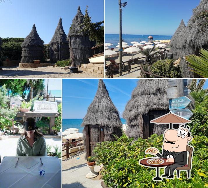 Gli esterni di Bagno Le Cannucce - Stabilimento balneare / Ristorante