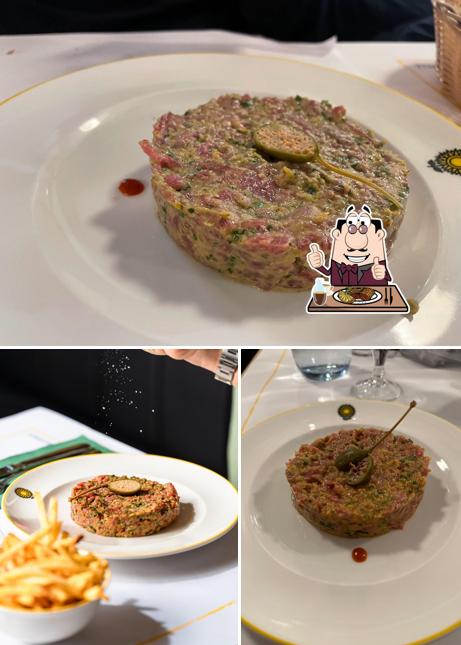 Tartaredi manzo al Brasserie Belleville