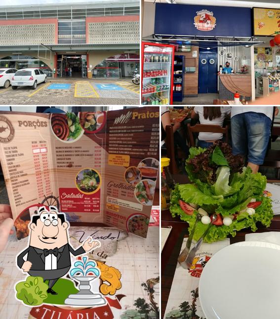 O exterior do República da Tilápia