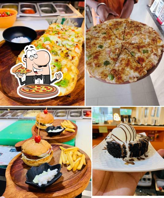 Try out different types of pizza