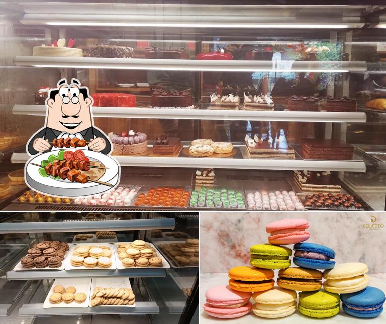 Food at Deliceto Pastries