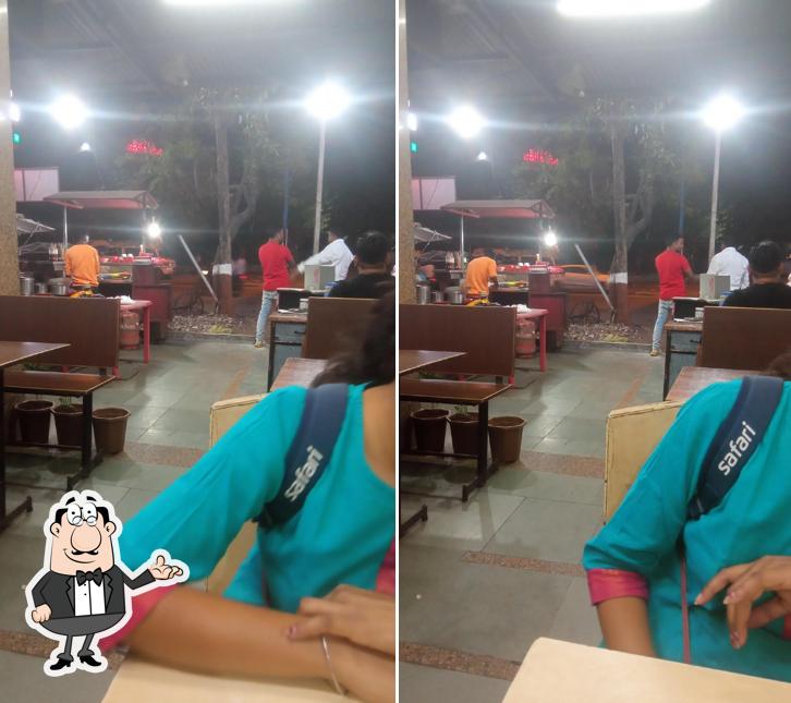 The interior of Bhandar Restaurant