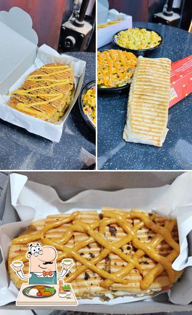 Food at Bomb Rolls & Bowls