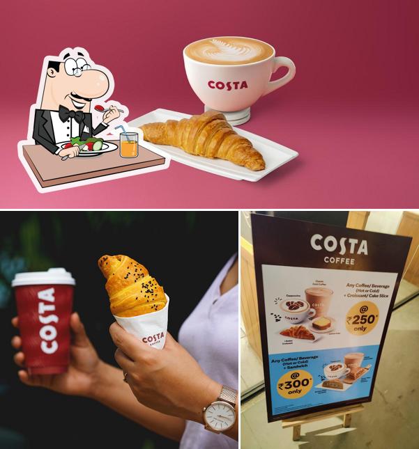Food at Costa Coffee