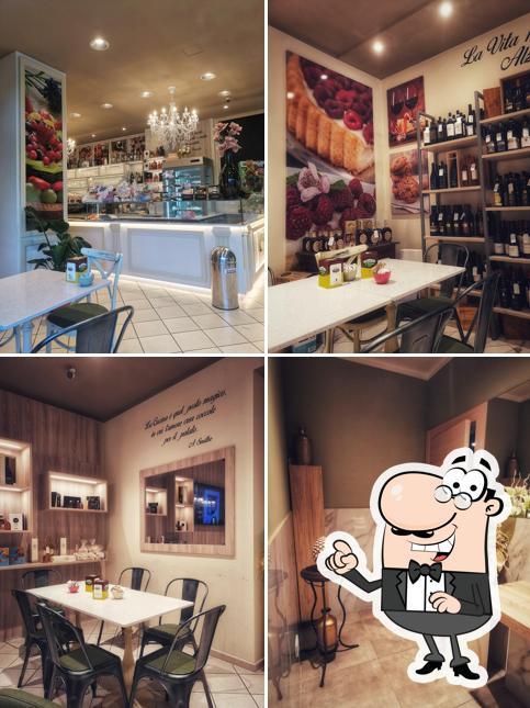 Gli interni di Pasticceria Laura