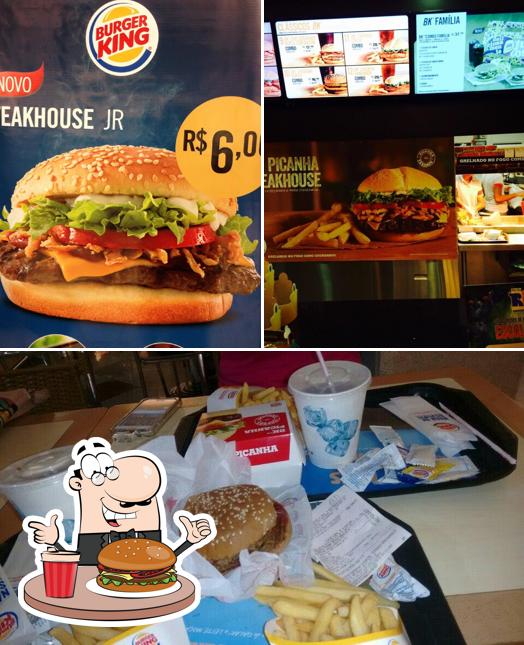 Consiga um hambúrguer no Burger King