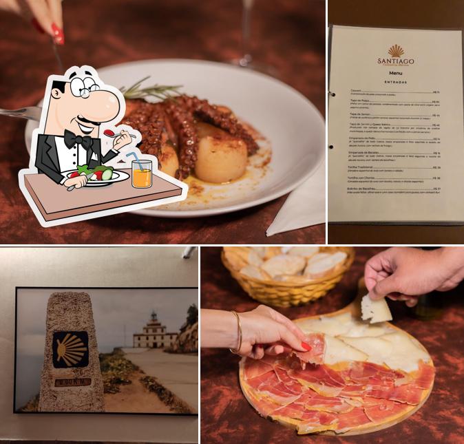 Comida em Santiago Culinária Ibérica