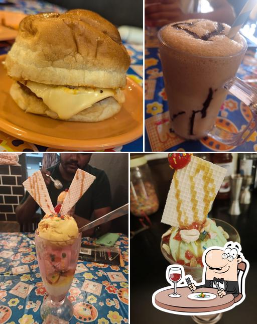 Chocolate mousse at The Katapadi Café