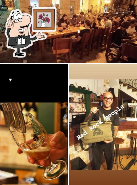 Gli interni di RED ROCK