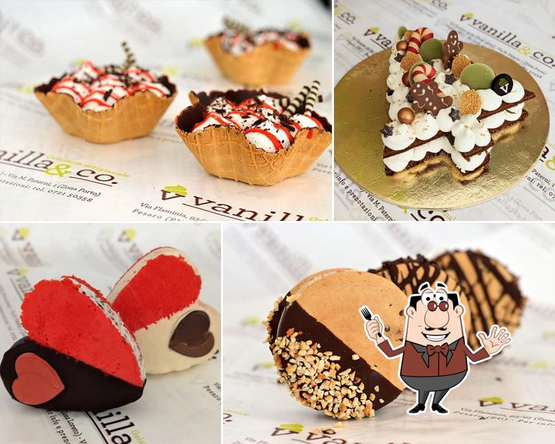 Cibo al Gelateria Vanilla Co