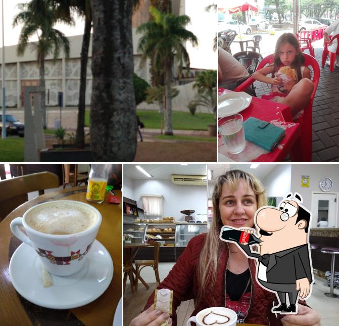 Cappuccino em Quincas Cafeteria e Lancheria