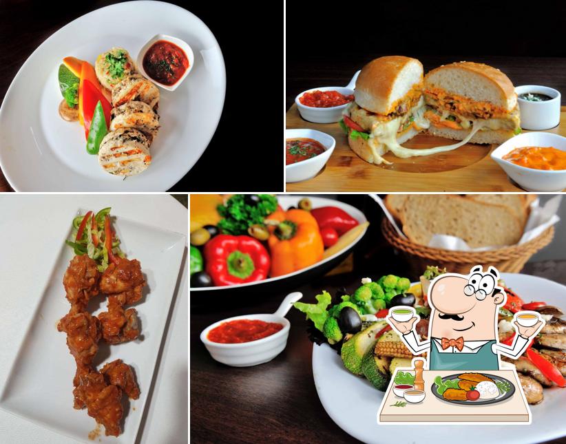 Pulled pork sandwich at The Gourmet Shack