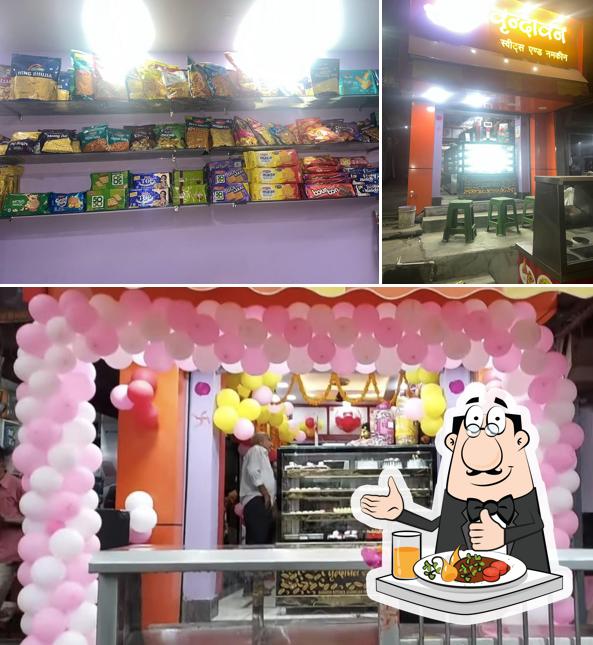 Vrindavan Sweets & Namkeen is distinguished by food and interior