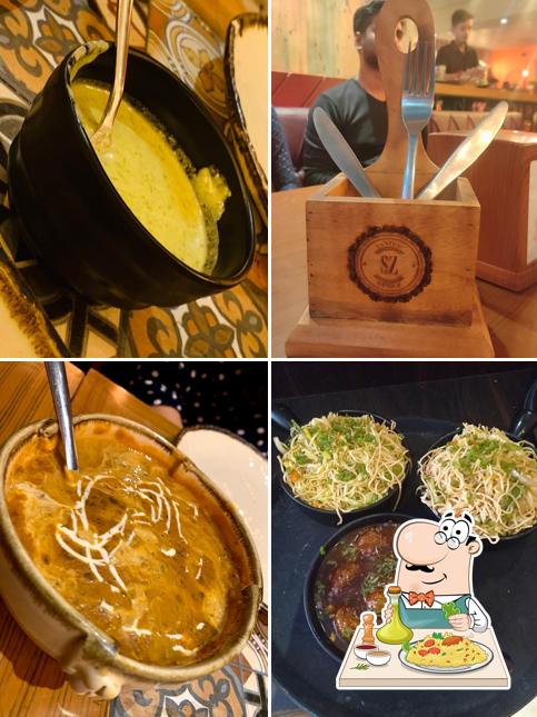 Food at Sandoz Restaurant - Paschim Vihar