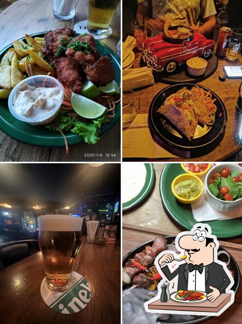 Comida em Sheridan's Irish Pub