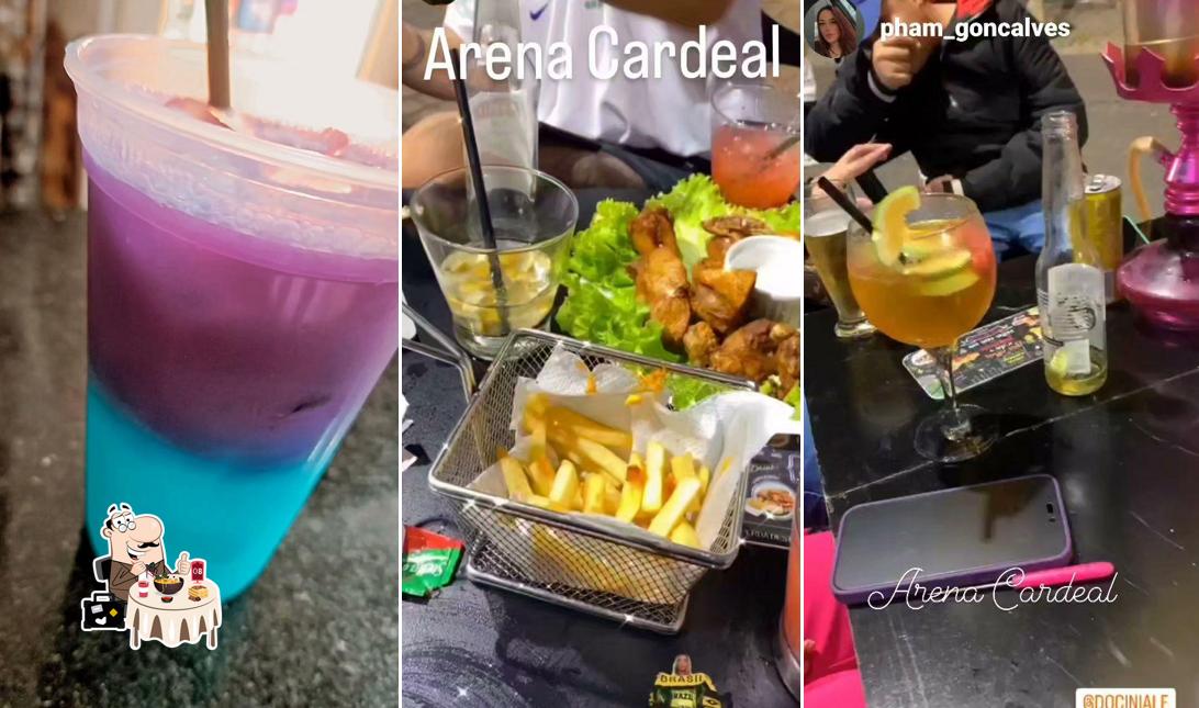 Platos en Arena Cardeal Restaurante