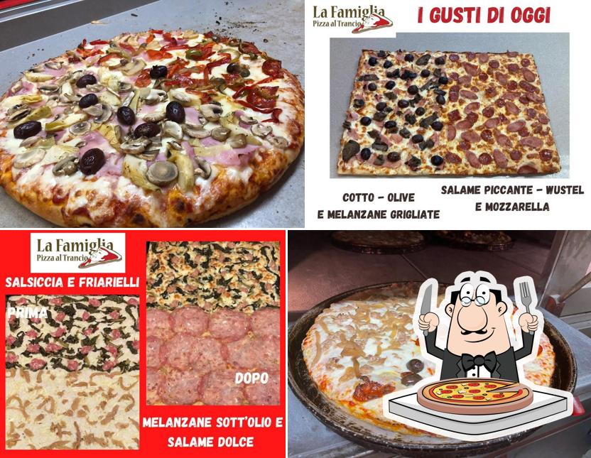 Prenditi tra le svariate varianti di pizza