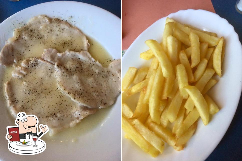 Platti al Pizzeria Due Lanterne