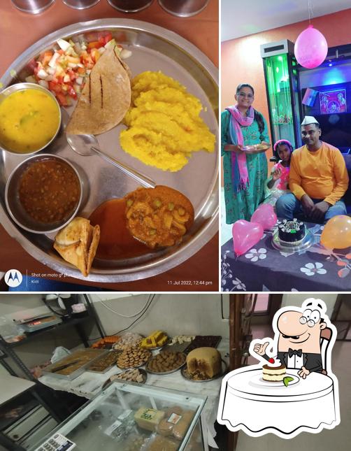 KesarWadi Bhojanalay serves a selection of desserts